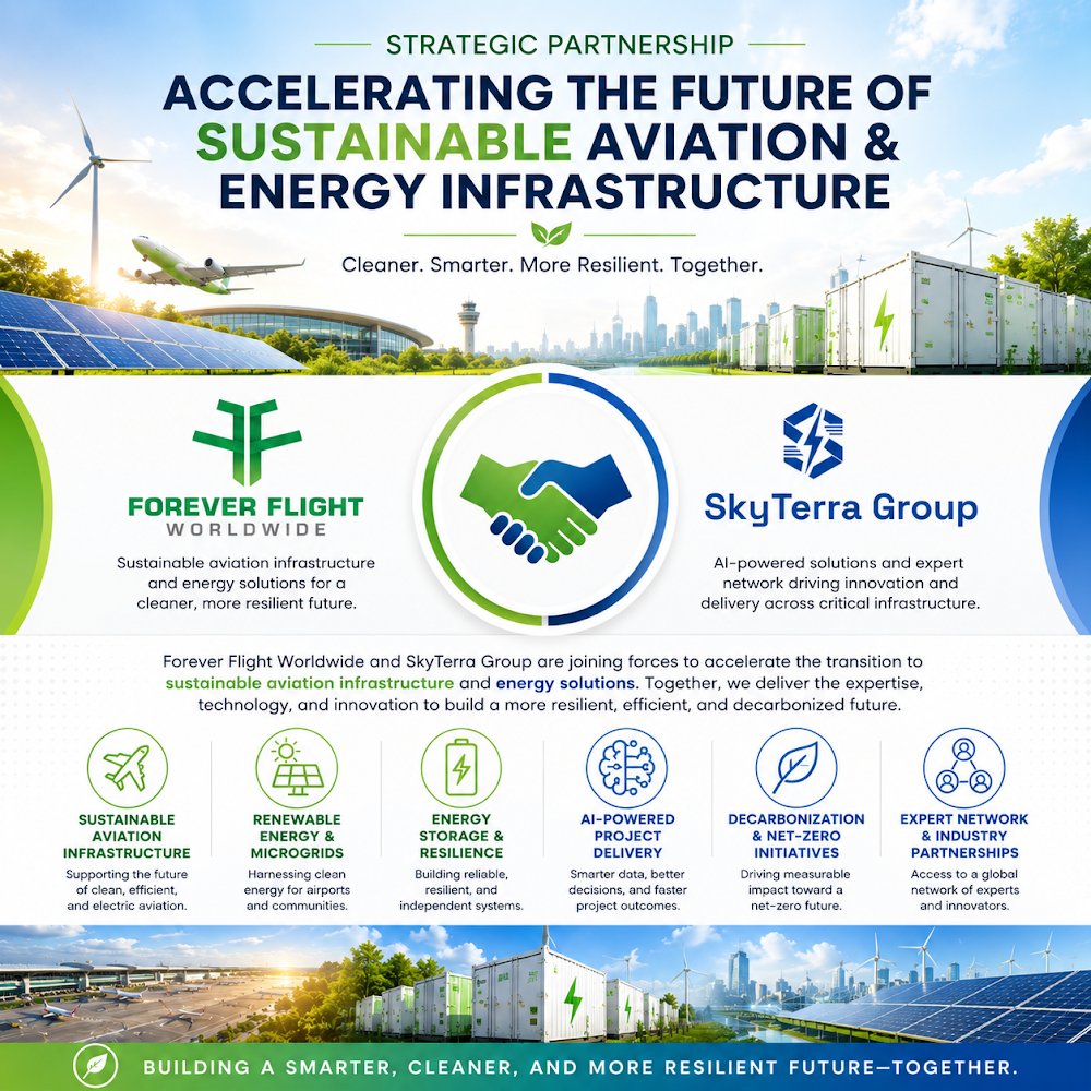 Forever Flight Worldwide × SkyTerra Group Partnership